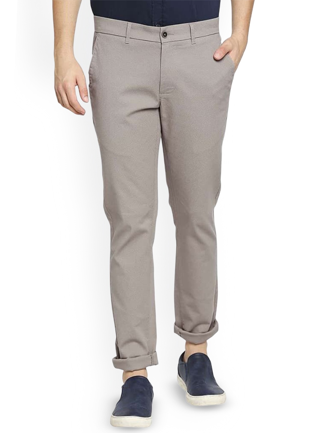 

Basics Men Comfort Trousers, Grey
