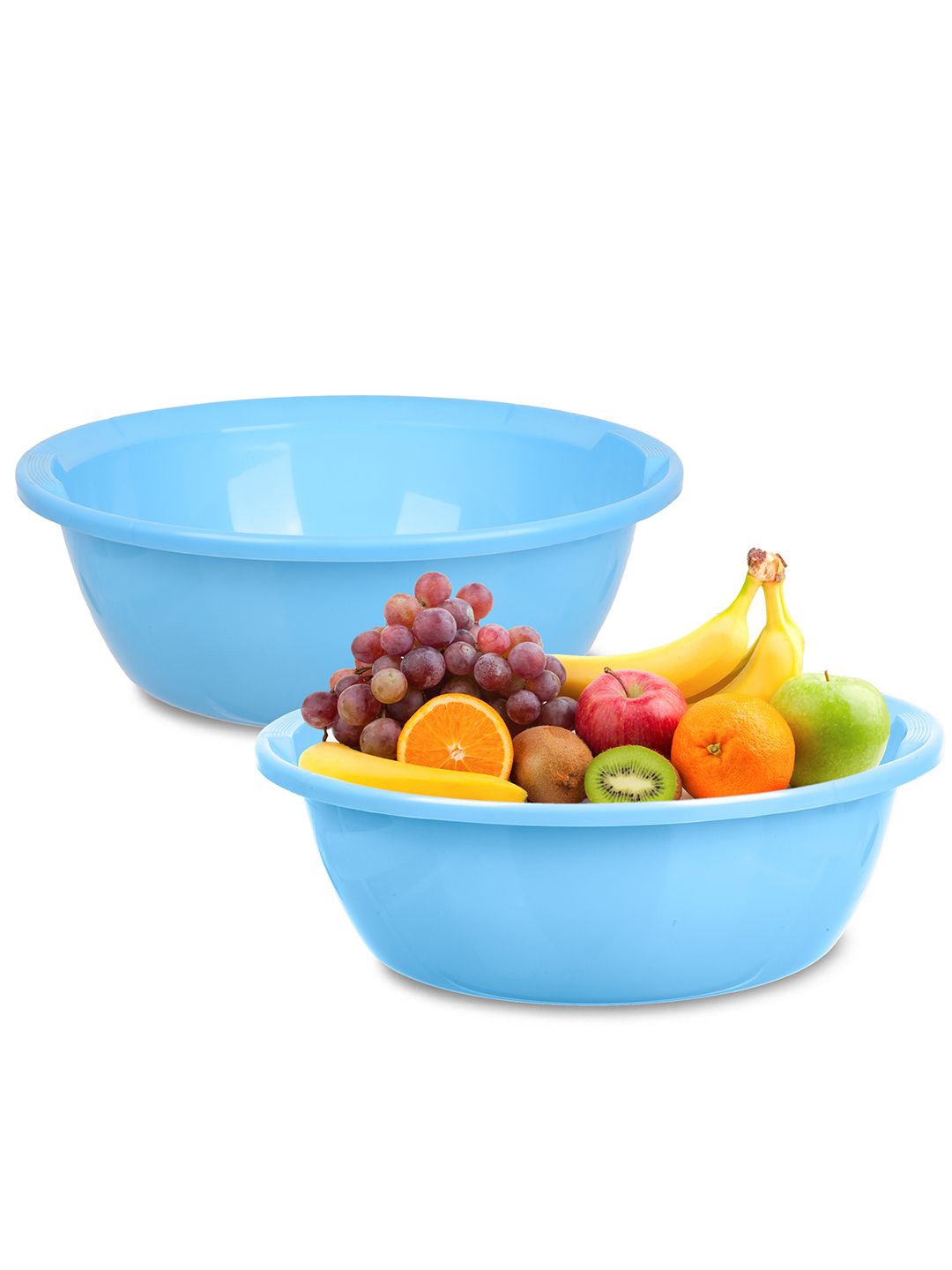 

Kuber Industries Blue Pack of 2 Multipurpose Storage Organizer