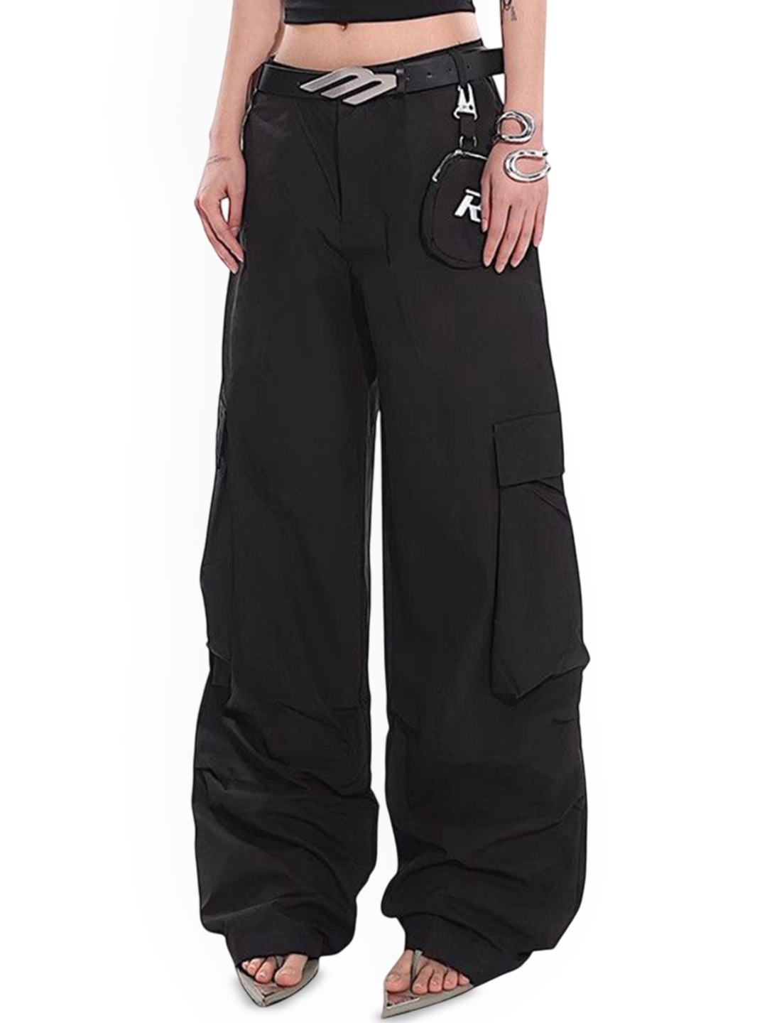 

DressBerry Women Trousers, Black