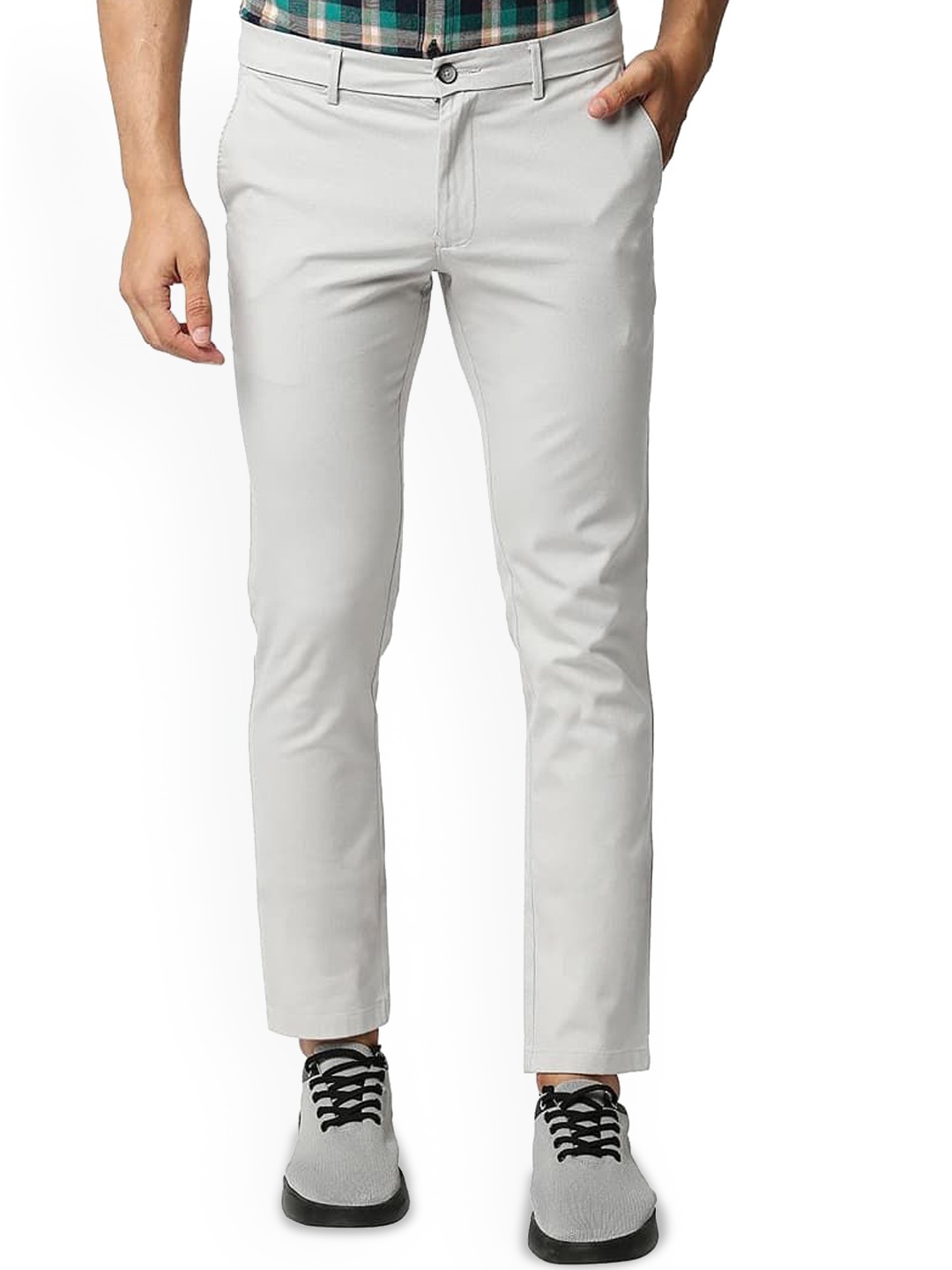 

Basics Men Comfort Trousers, Cream