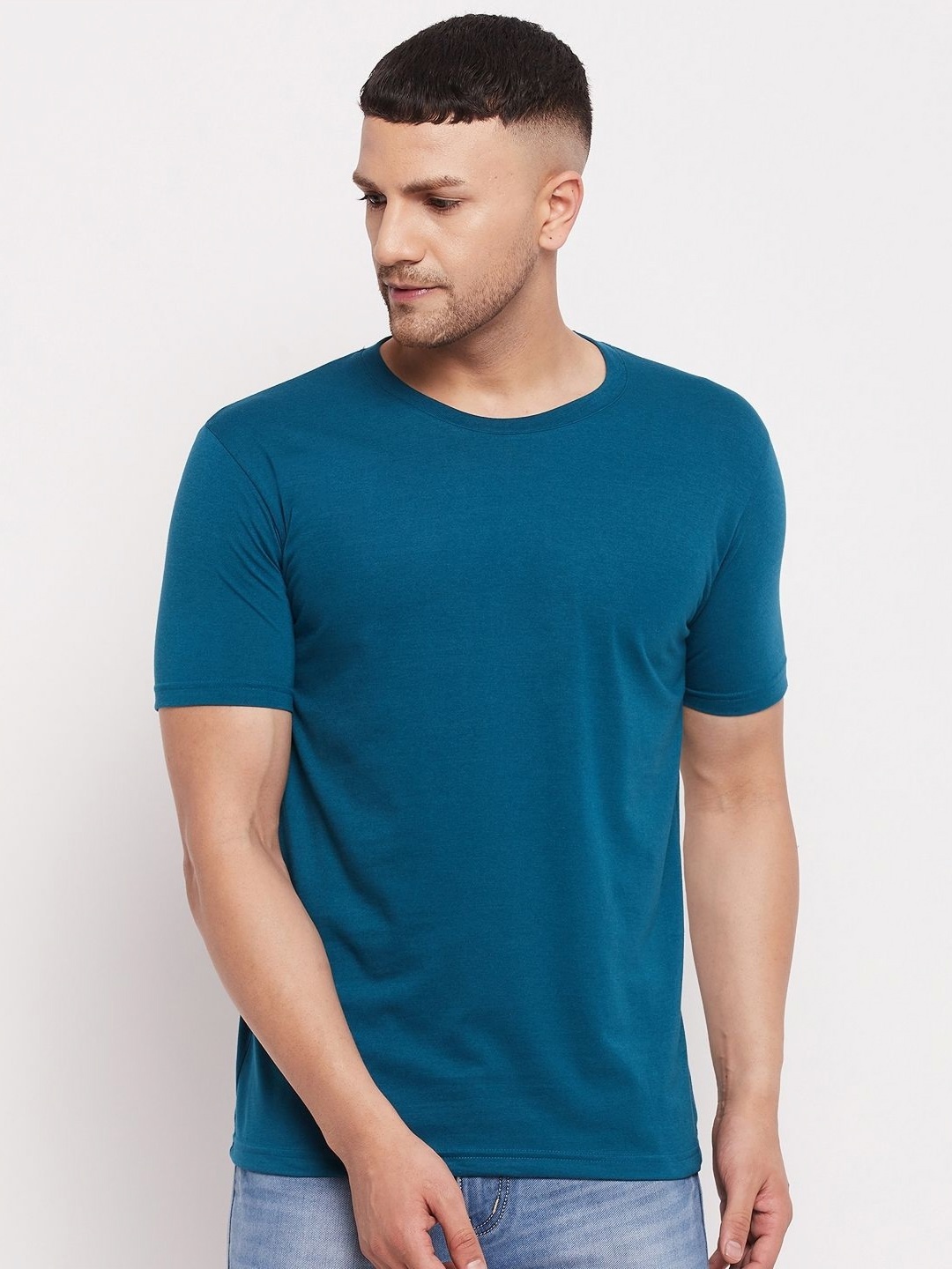 

LYCOS Men Applique T-shirt, Blue