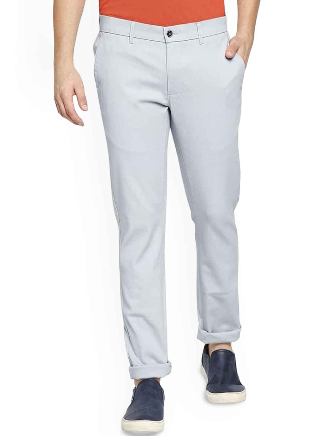 

Basics Men Comfort Trousers, Grey