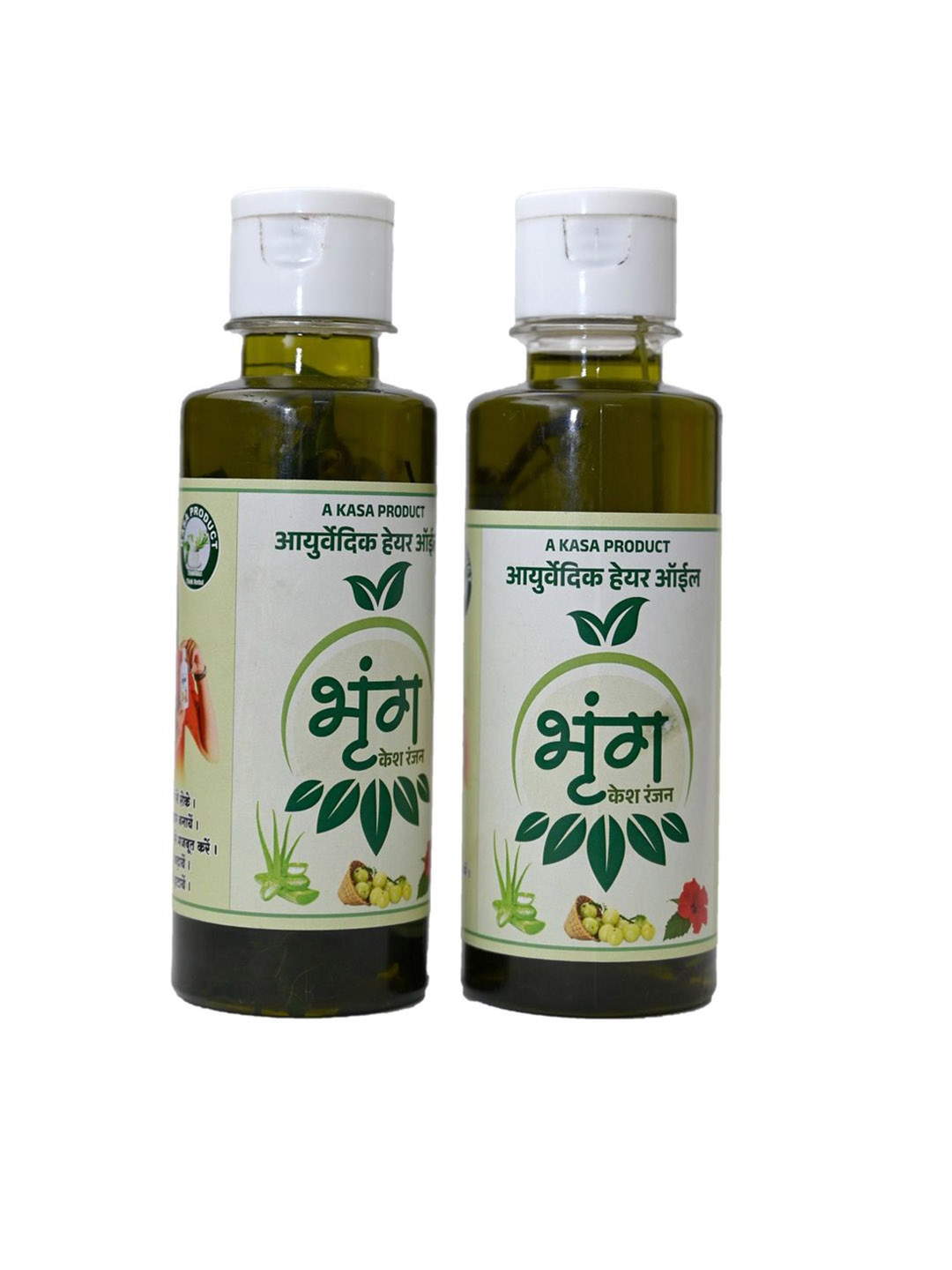 

KASA PRODUCT Set Of 2 Bhringkesh Ranjan Hair Oil - 100 ml Each, White