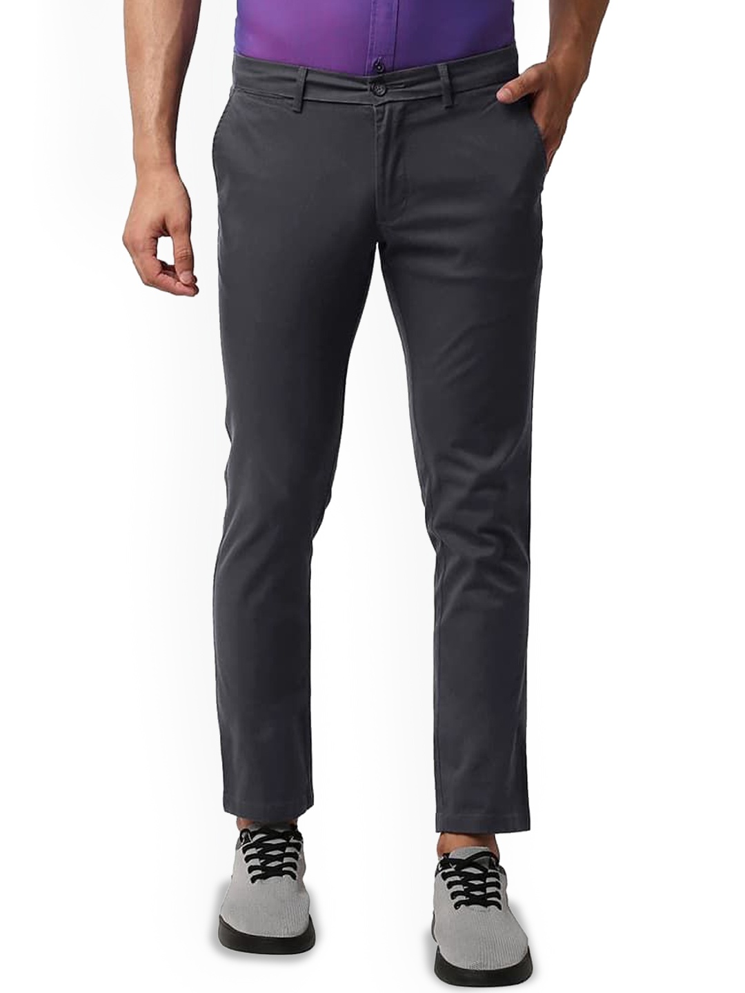 

Basics Men Comfort Trousers, Grey