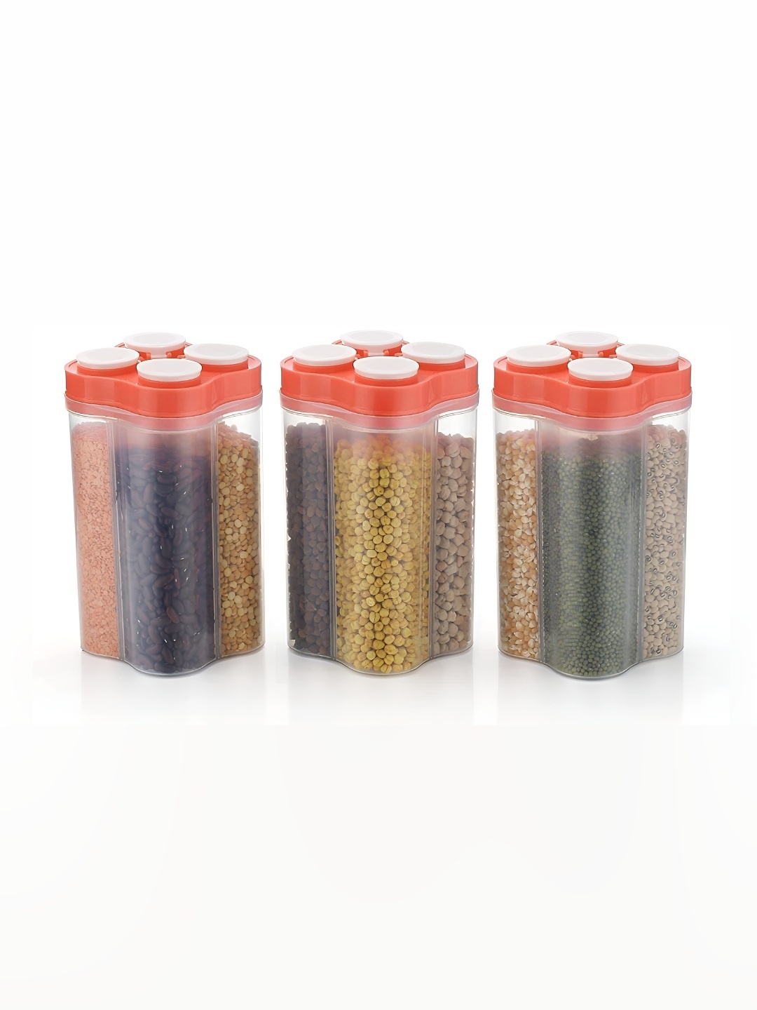 

HASHONE Green 2025 Plastic Easy to Clean Canister Container