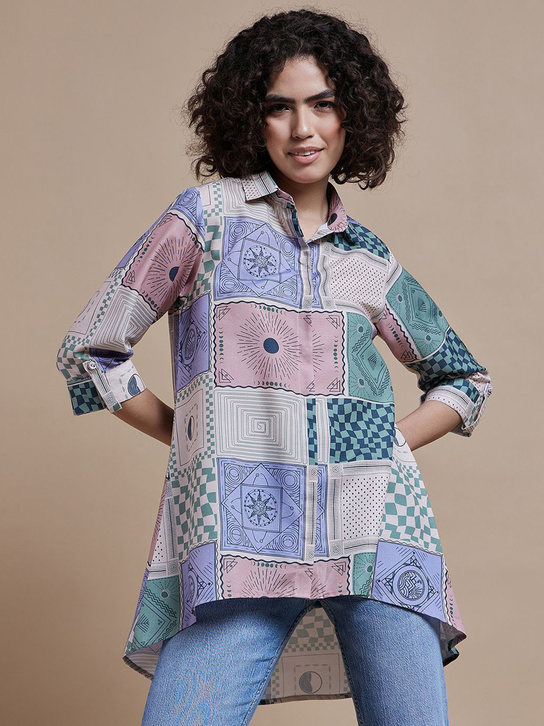 

CORSICA Women Comfort Opaque Printed Casual Shirt, Multi