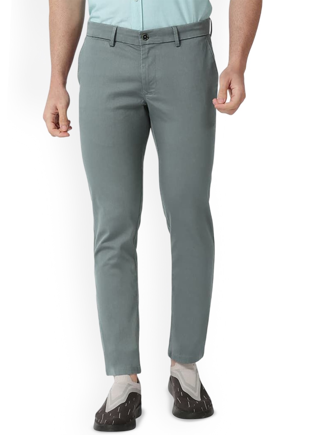 

Basics Men Comfort Trousers, Green