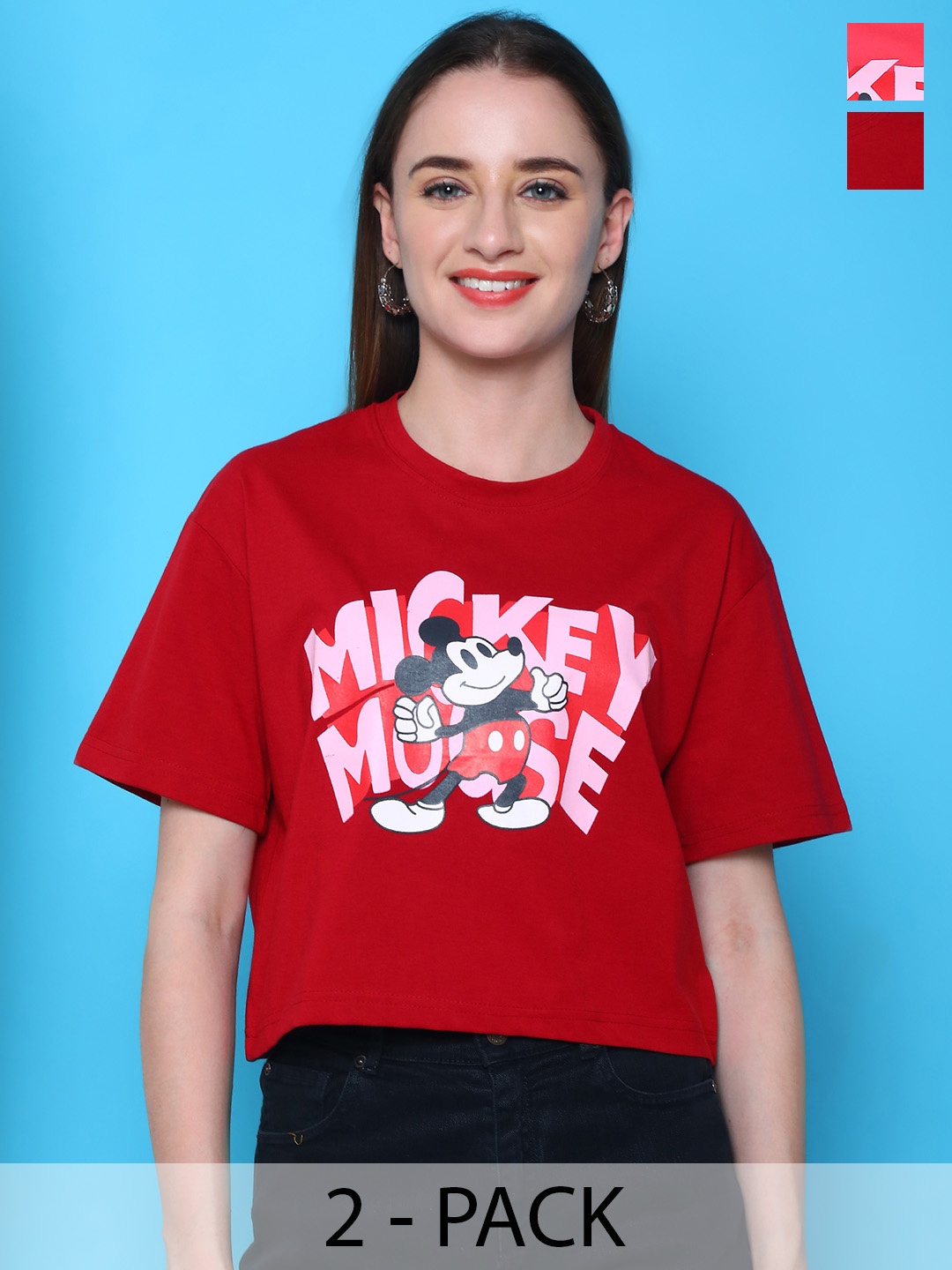 

Dreambe Women Typography 2 Wonder Woman Printed Fusion Applique T-shirt, Multi