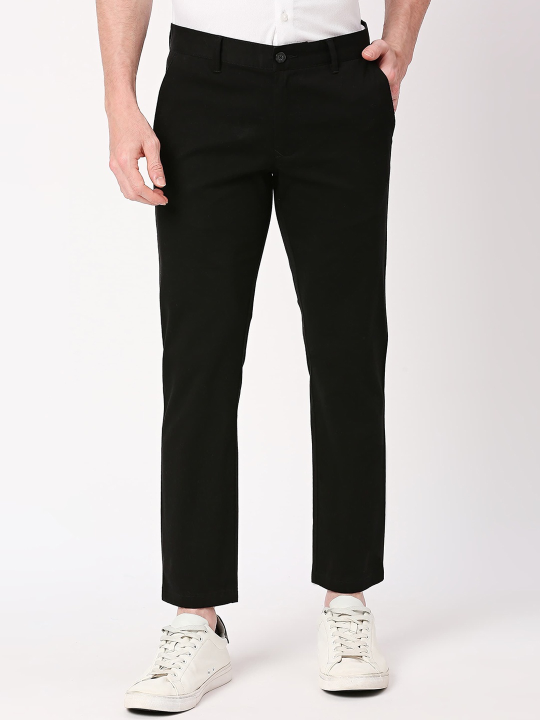 

Basics Men Comfort Trousers, Black