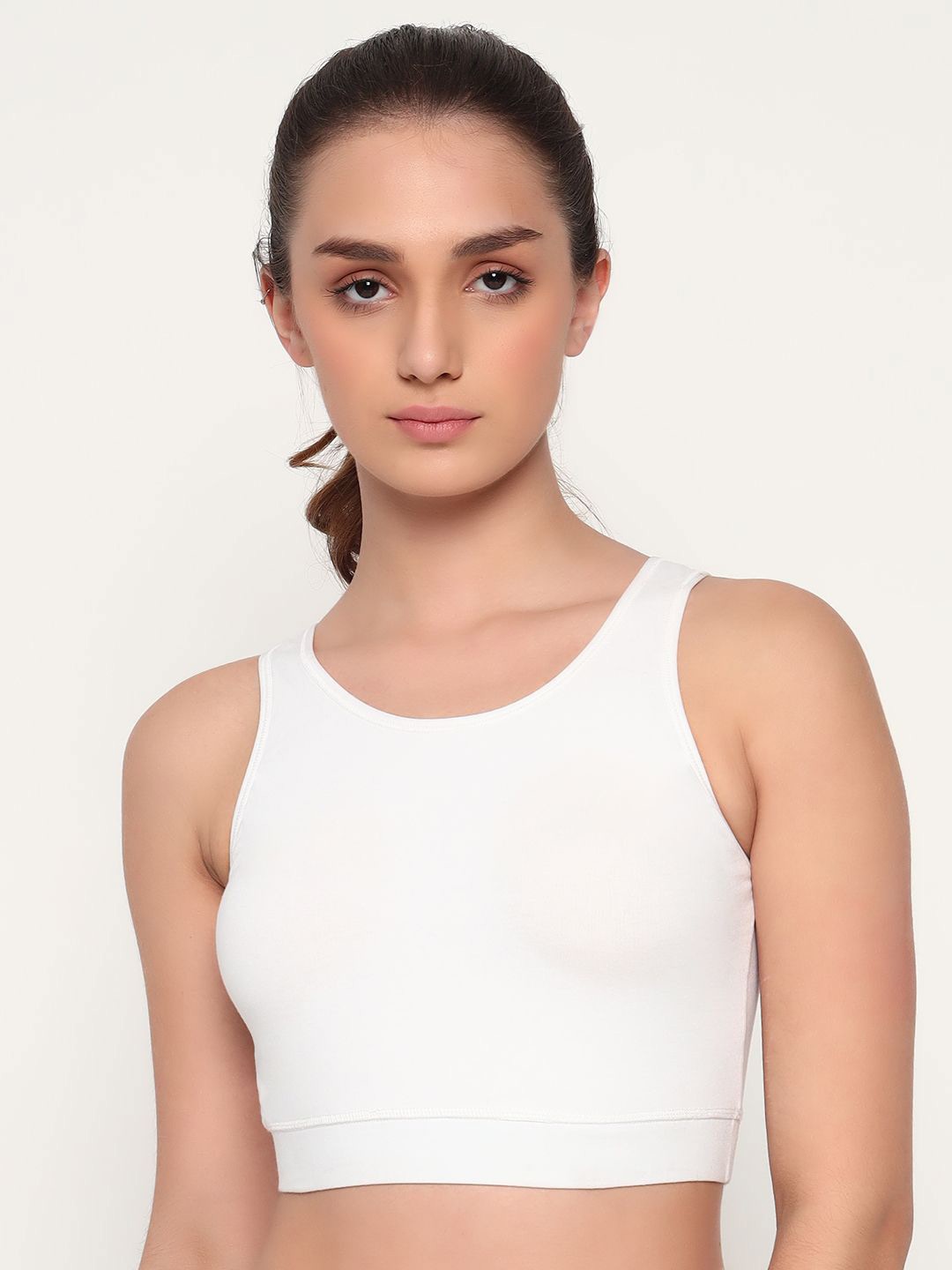 

EFFECTINN Non Padded Bra, White