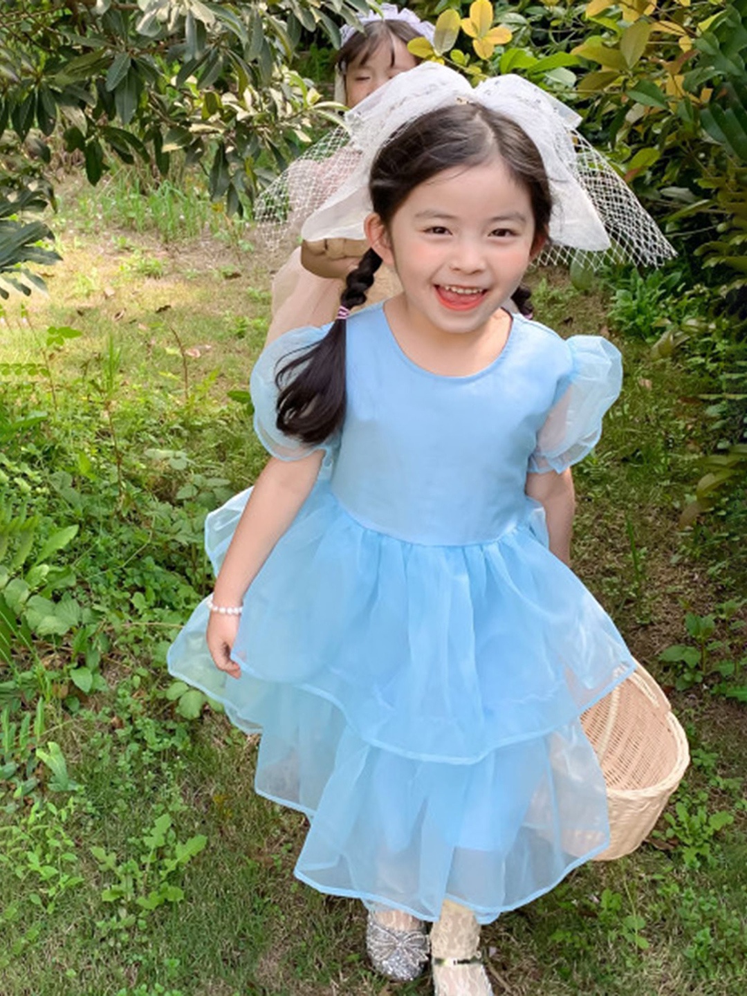 

LULU & SKY Fit & Flare Dress, Blue