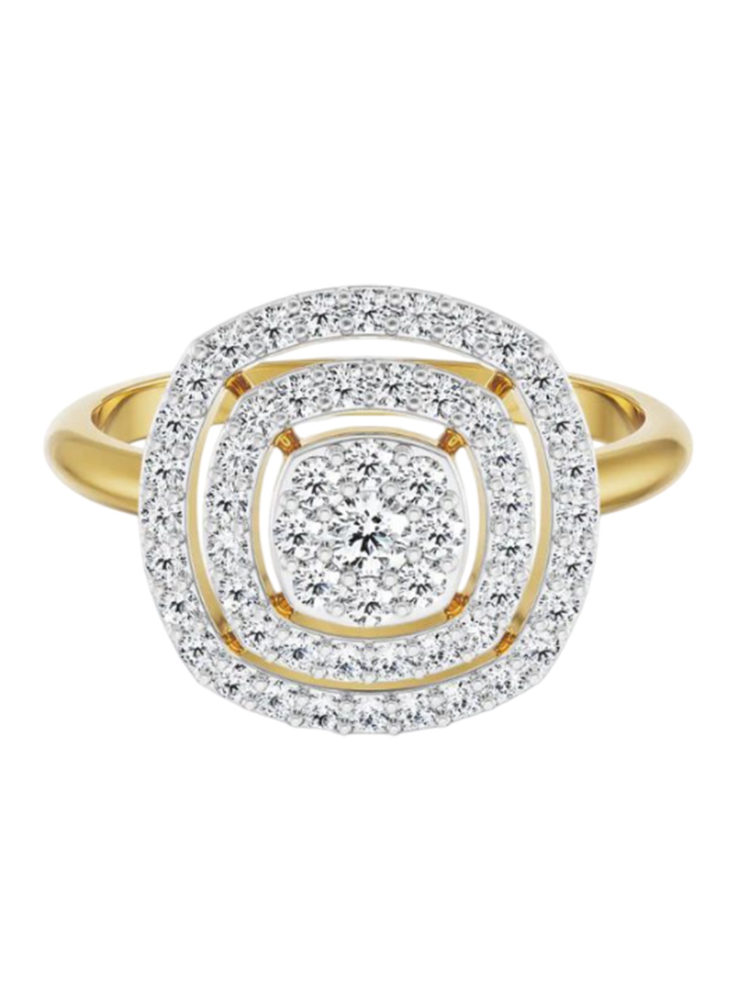

Emori Mavis Clustered Diamond Ring, Yellow