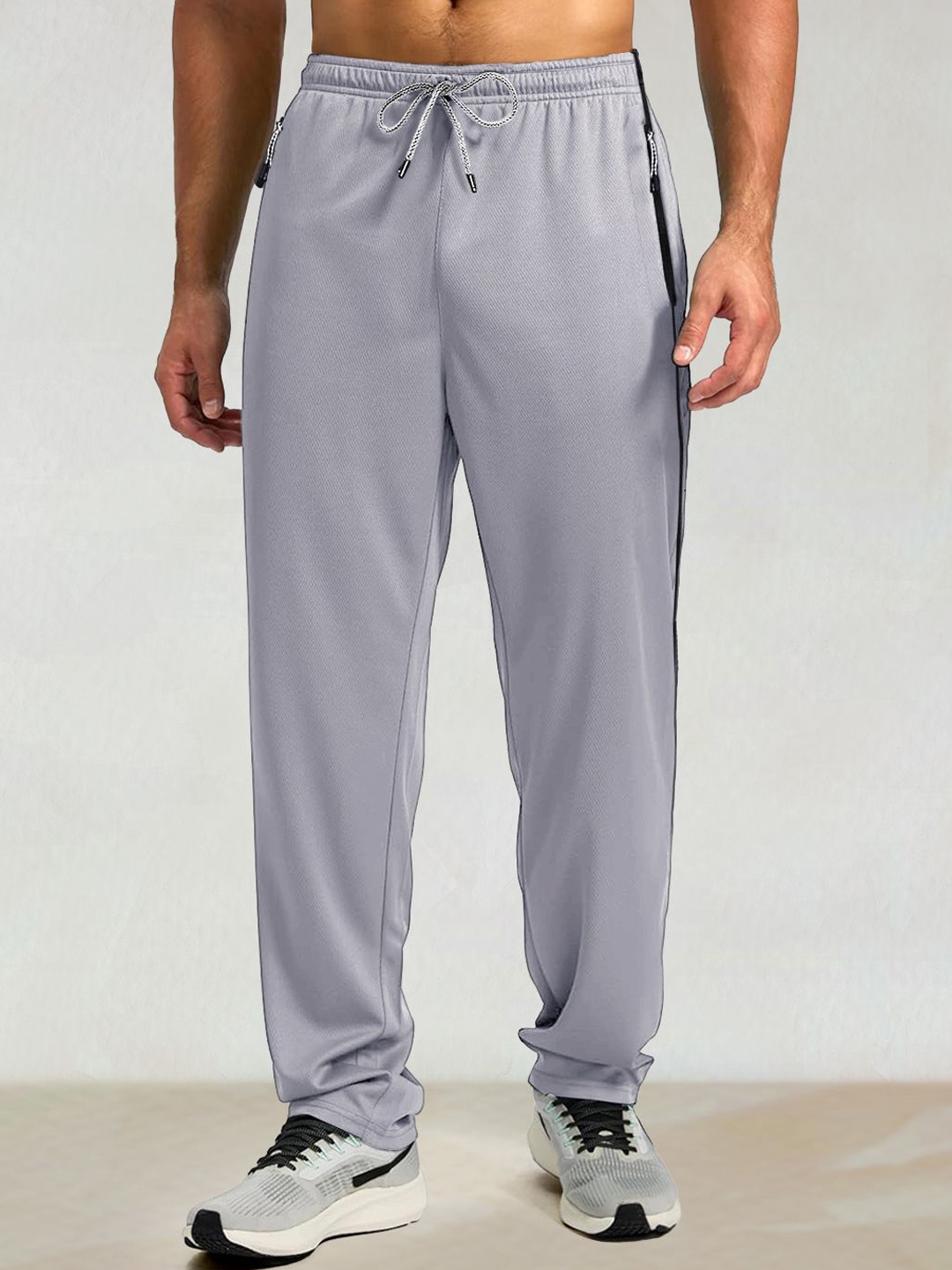 

Moda Rapido Men Mid Rise Track Pant, Grey