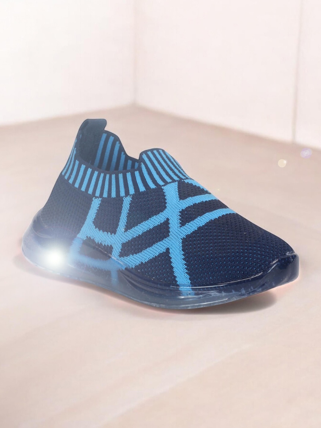 

Lil Lollipop Kids LED Slip-On Sneakers, Blue