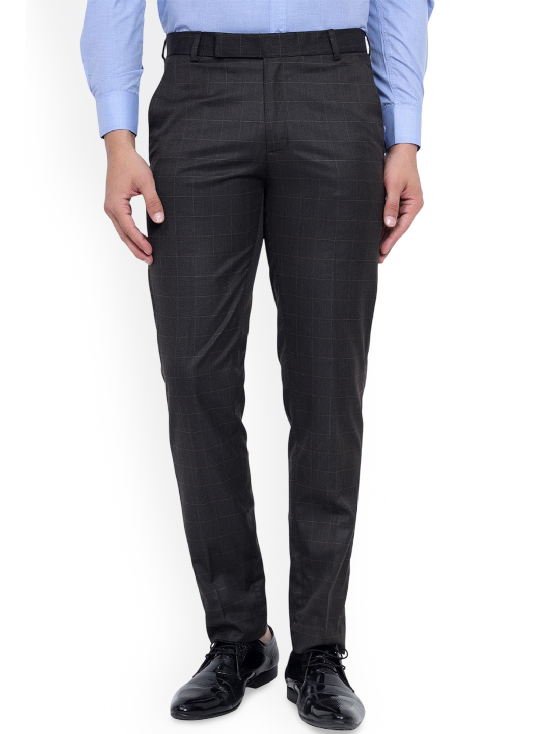 

MENTOOS Men Relaxed Trousers, Brown