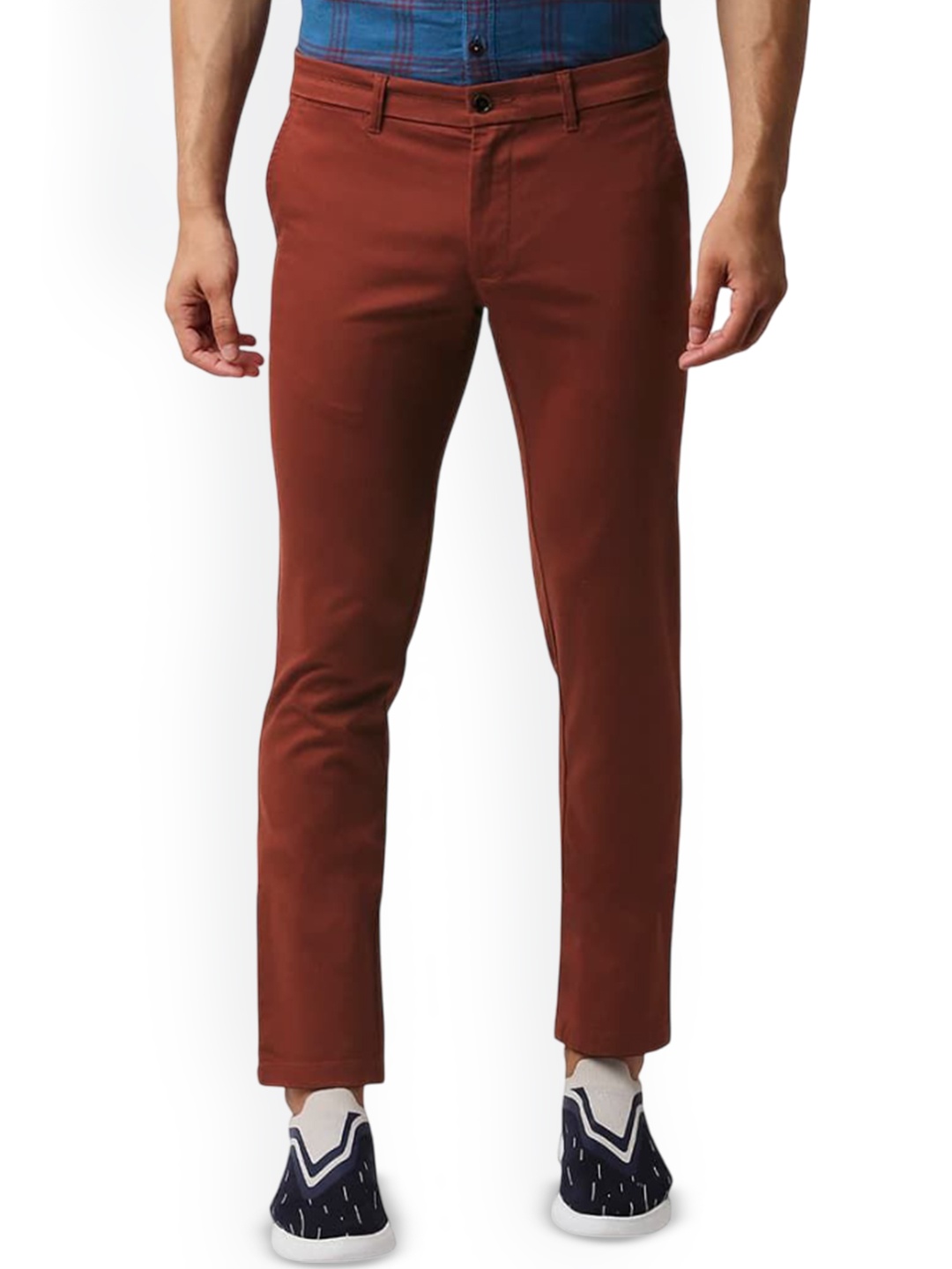 

Basics Men Comfort Trousers, Red