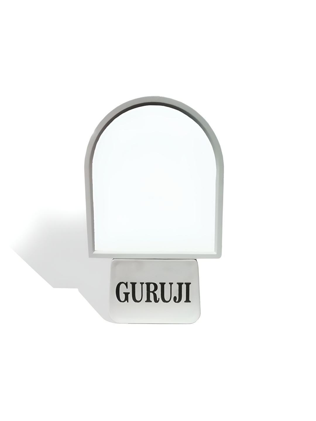 

Adhvik Silver-Toned Guruji Swaroop Led Night Lamp Showpiece
