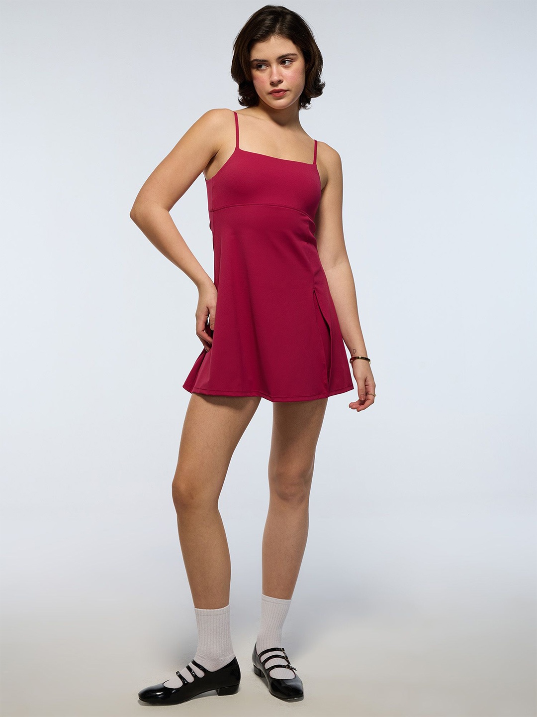 

Cava Ruby Courtside Dress, Burgundy