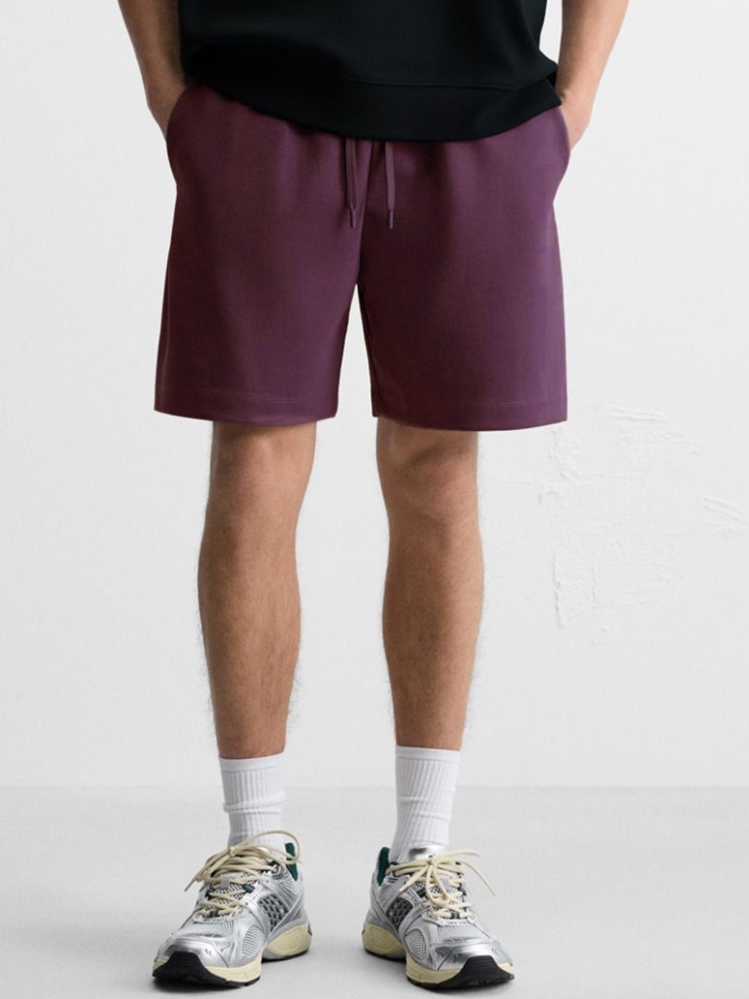

MISCHIEF MONKEY Men Outdoor Shorts, Purple