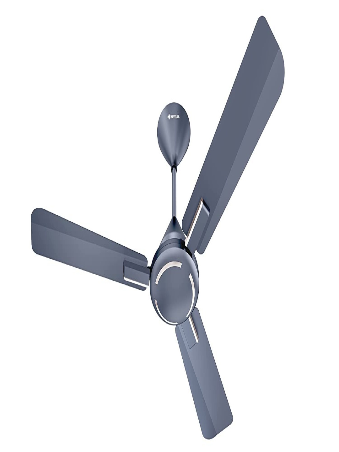 

Havells Ambrose Es Nickle Saphire Grey & Silver-Toned Ceiling Fan 1200 mm