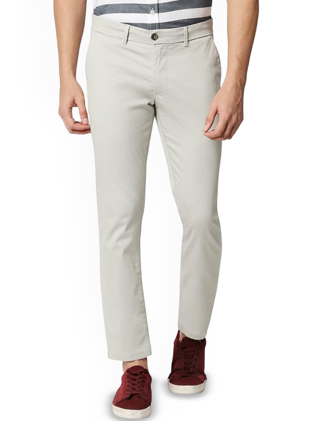 

Basics Men Comfort Trousers, Grey