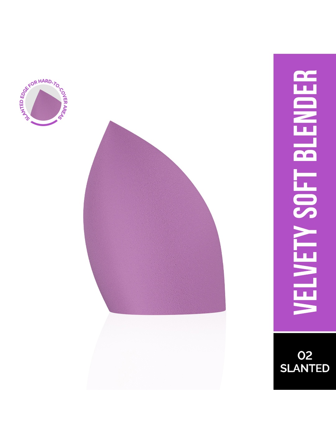 

Staze 9to9 HD BlendPro Velvety Soft Beauty Blender - Slanted 02, Purple