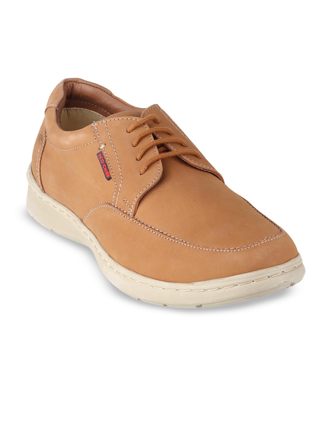

Red Chief Men Lace-Ups Casual Shoes, Tan
