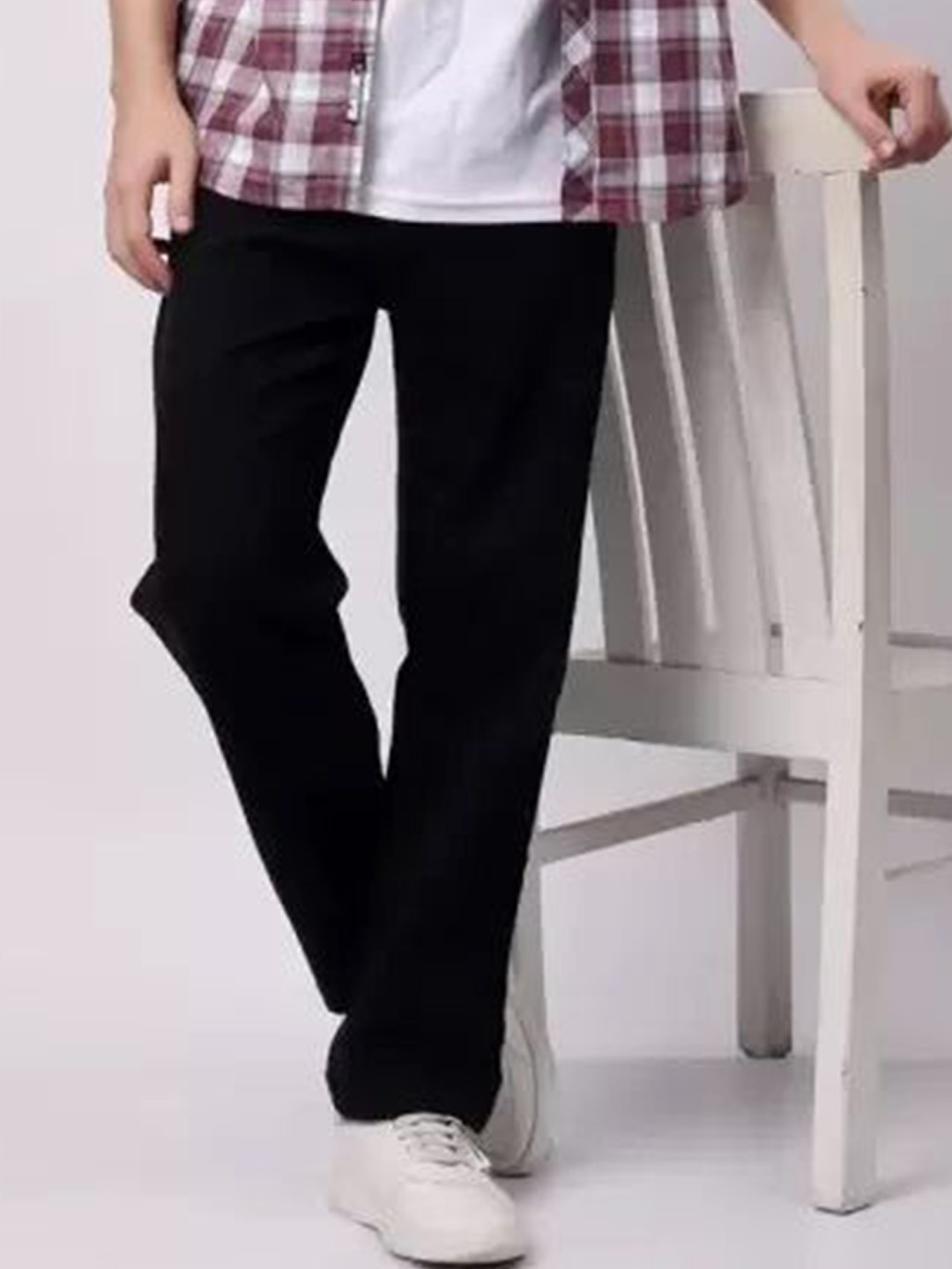 

COMFITS Men Classic Boyfriend Fit Jeans, Black