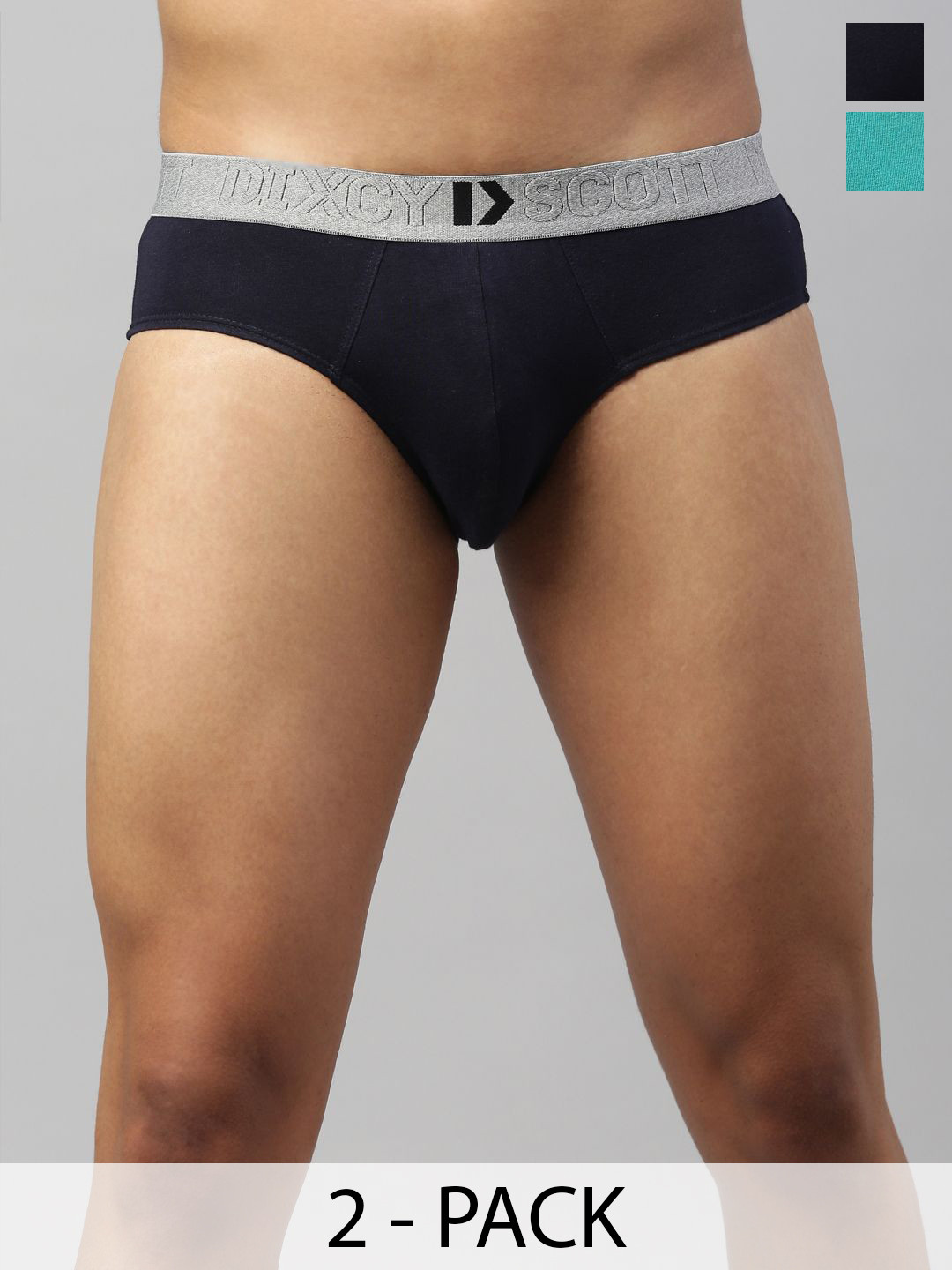

DIXCY SCOTT MAXIMUS Pack Of 3 Assorted Basic Briefs MAXB-004-Hustle Brief-P3