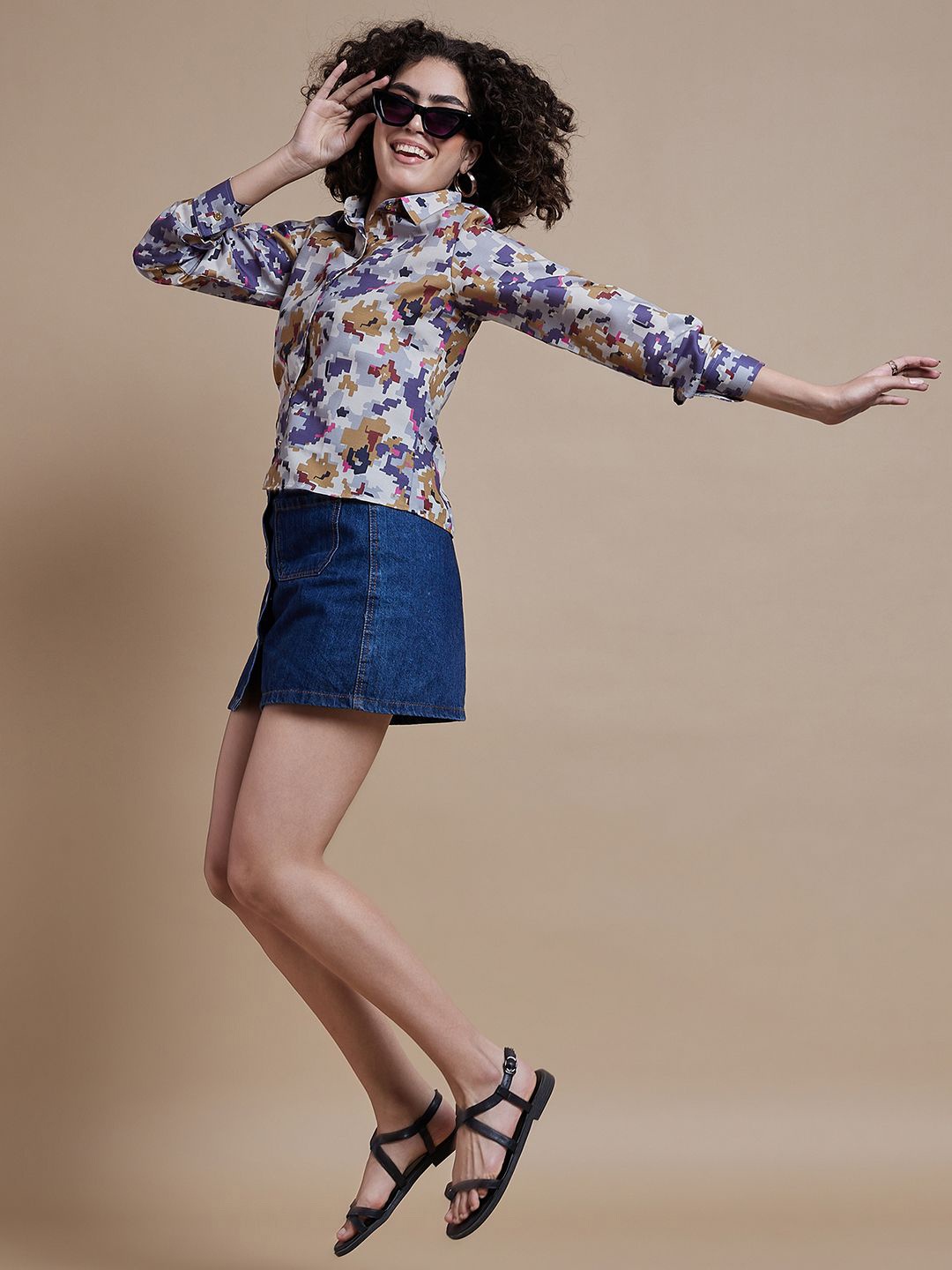 

CORSICA Women Comfort Opaque Printed Casual Shirt, Multi