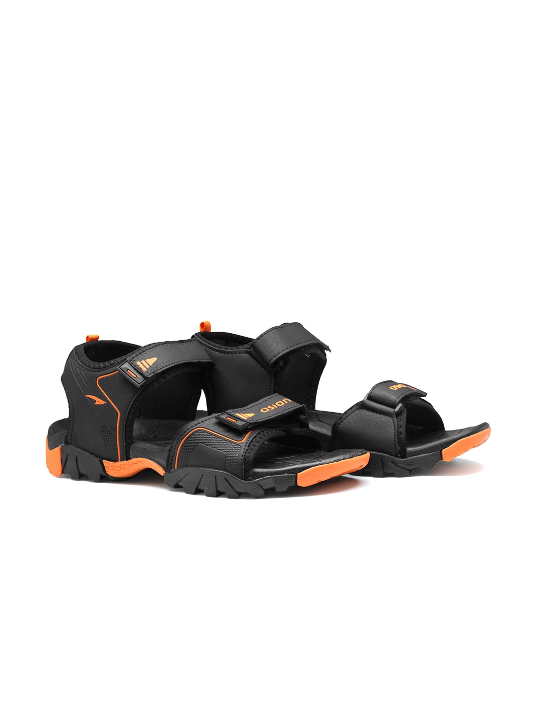 

ASIAN Men Sports Sandals, Black