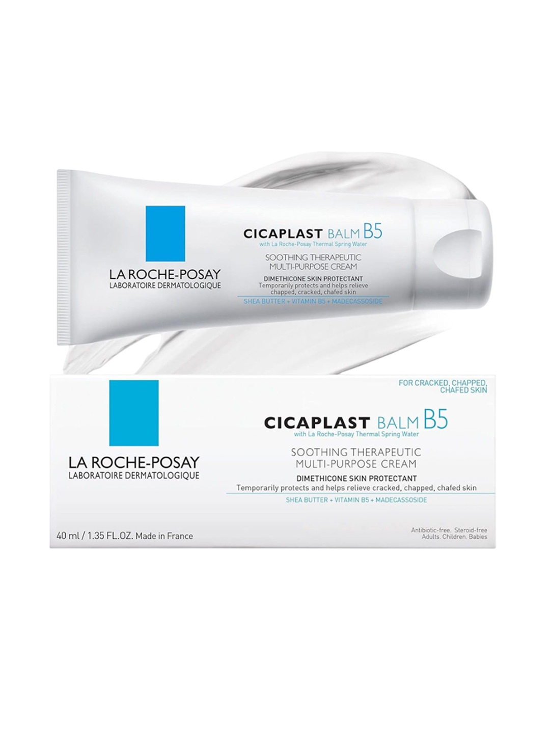 

La Roche-Posay Cicaplast Baume B5 Soothing Cream - 40 ml, White
