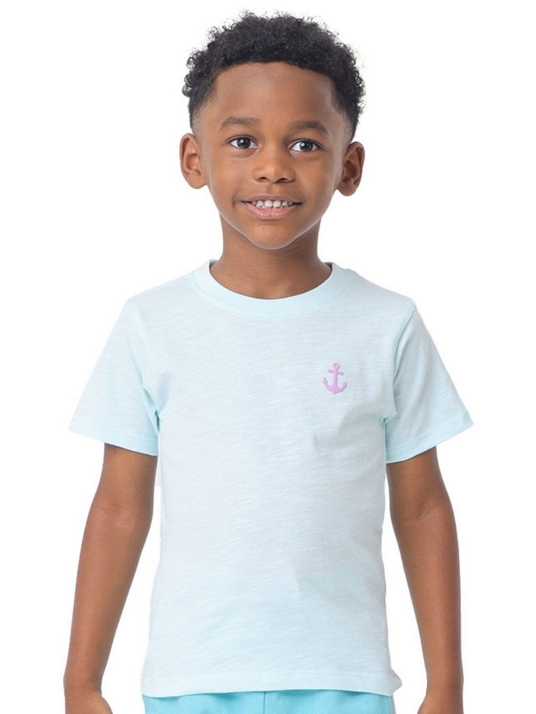 

Nuego Boys Bio Finish Solid Round Neck Cotton T-shirt, Blue