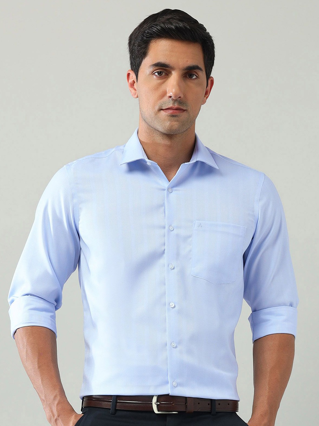 

Arrow Men Classic Opaque Formal Shirt, Blue