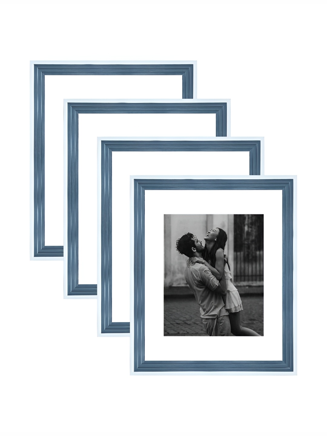 

Art Street Blue & White 2 to 4 Pieces Wood Wall Photo Frames
