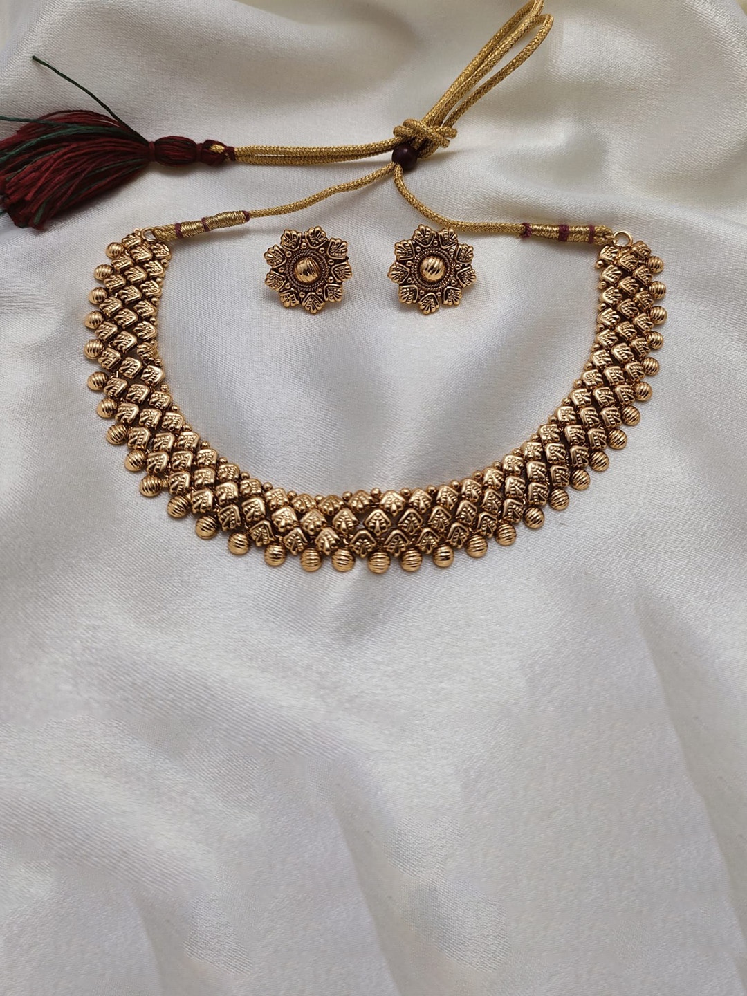 

Rangrozo Jewellery Gold-Plated Jewellery Set