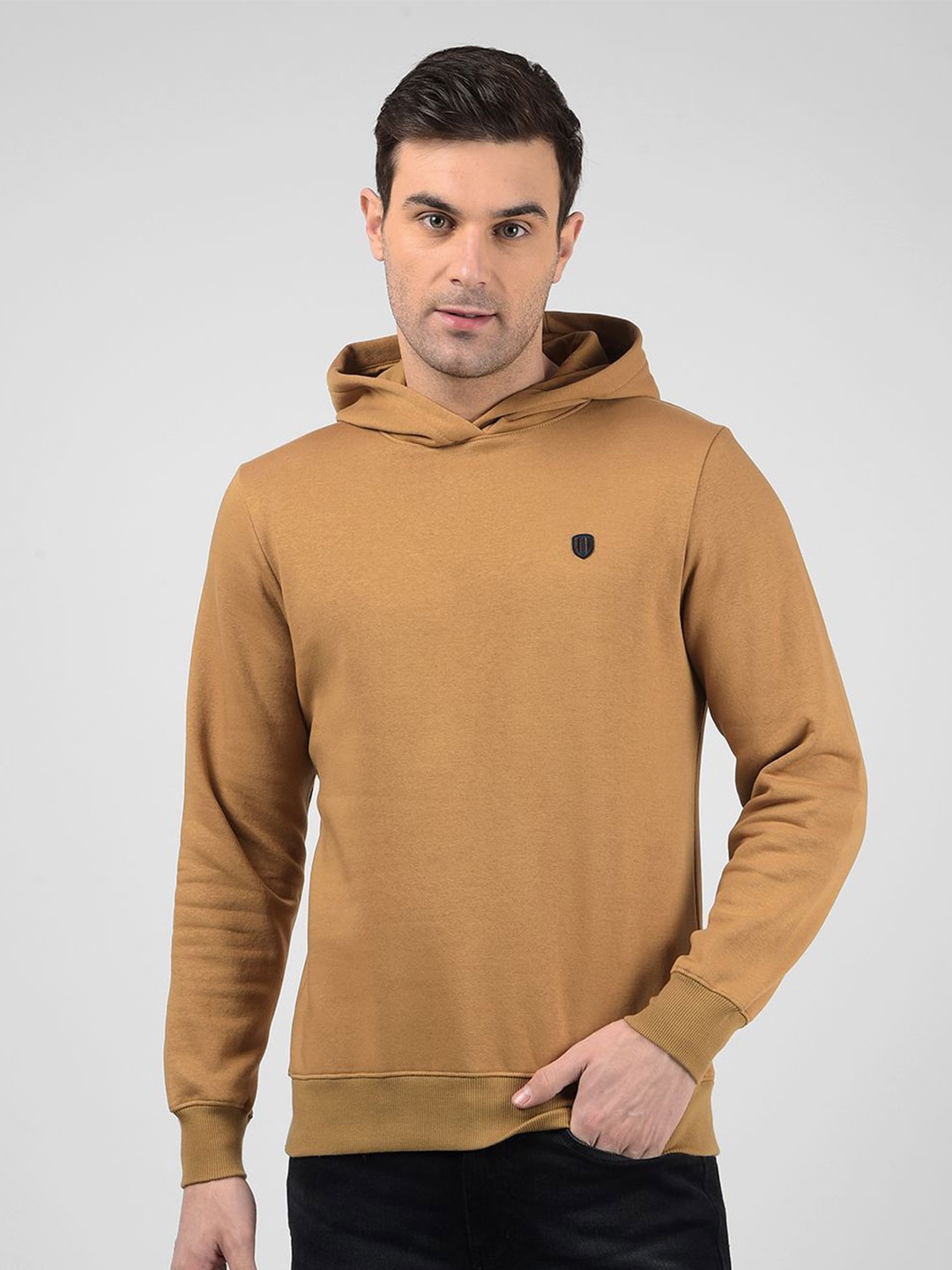 

Numero Uno Men Hooded Sweatshirt, Brown