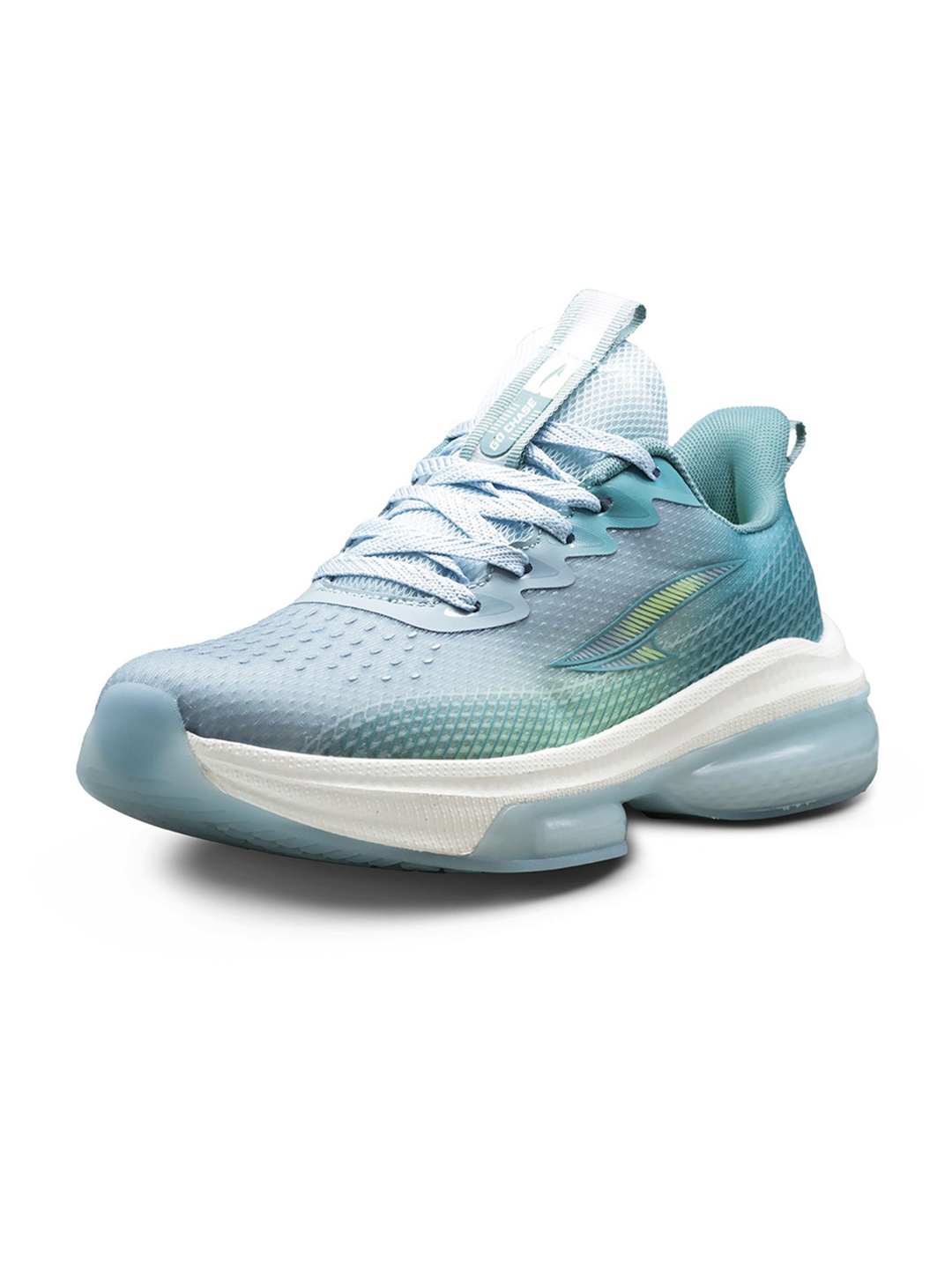 

ASIAN Men Mesh Running Non-Marking Shoes, Green
