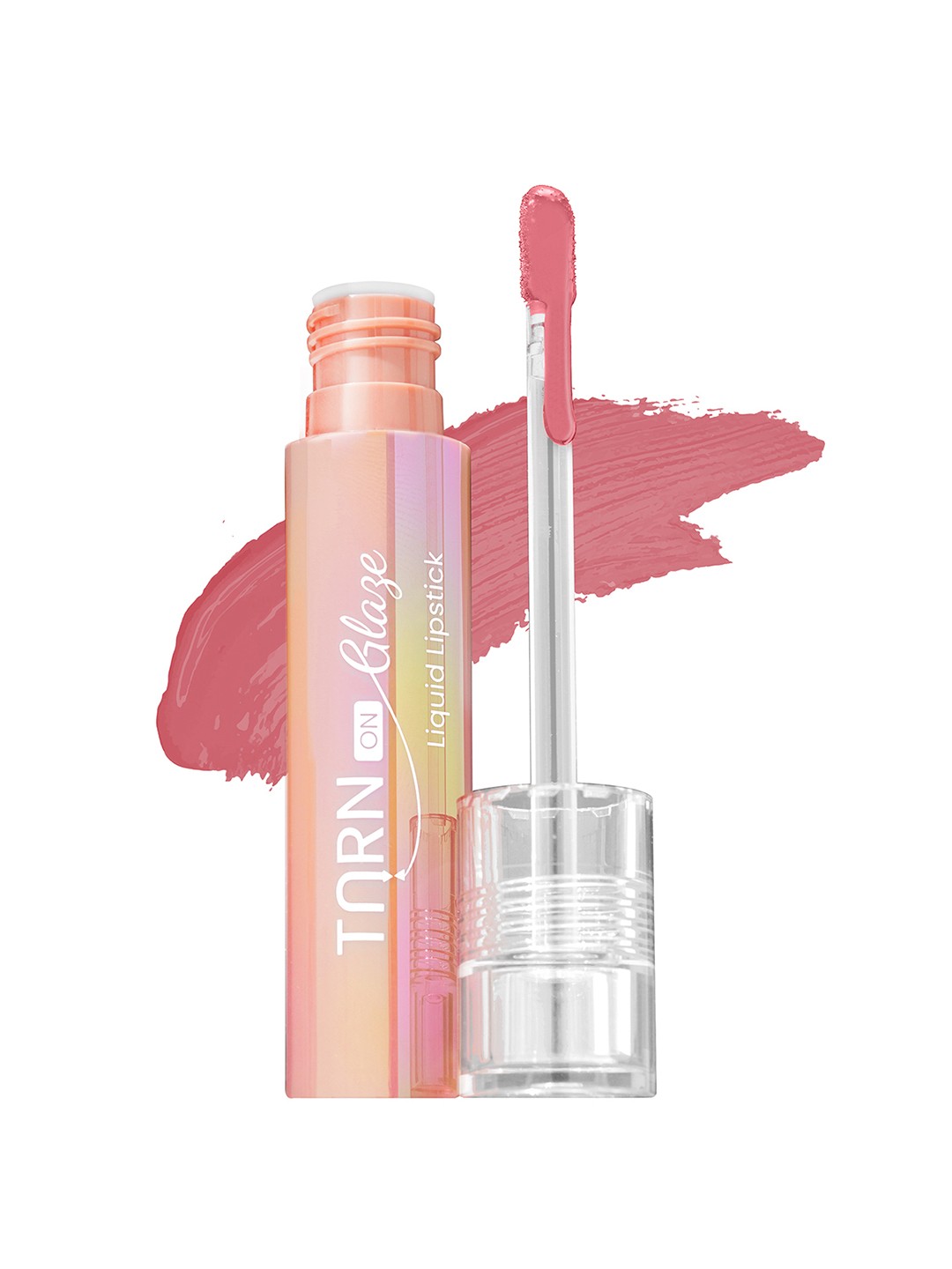 

SWISS BEAUTY Turn On Glaze Liquid Lipstick With Vitamin E 3ml - Baked Mauve 6, Pink