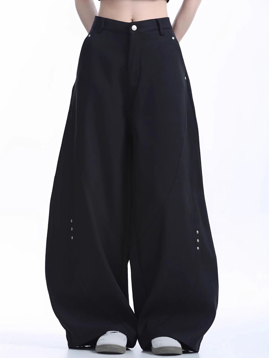 

DressBerry Women Loose Fit Joggers Trousers, Black