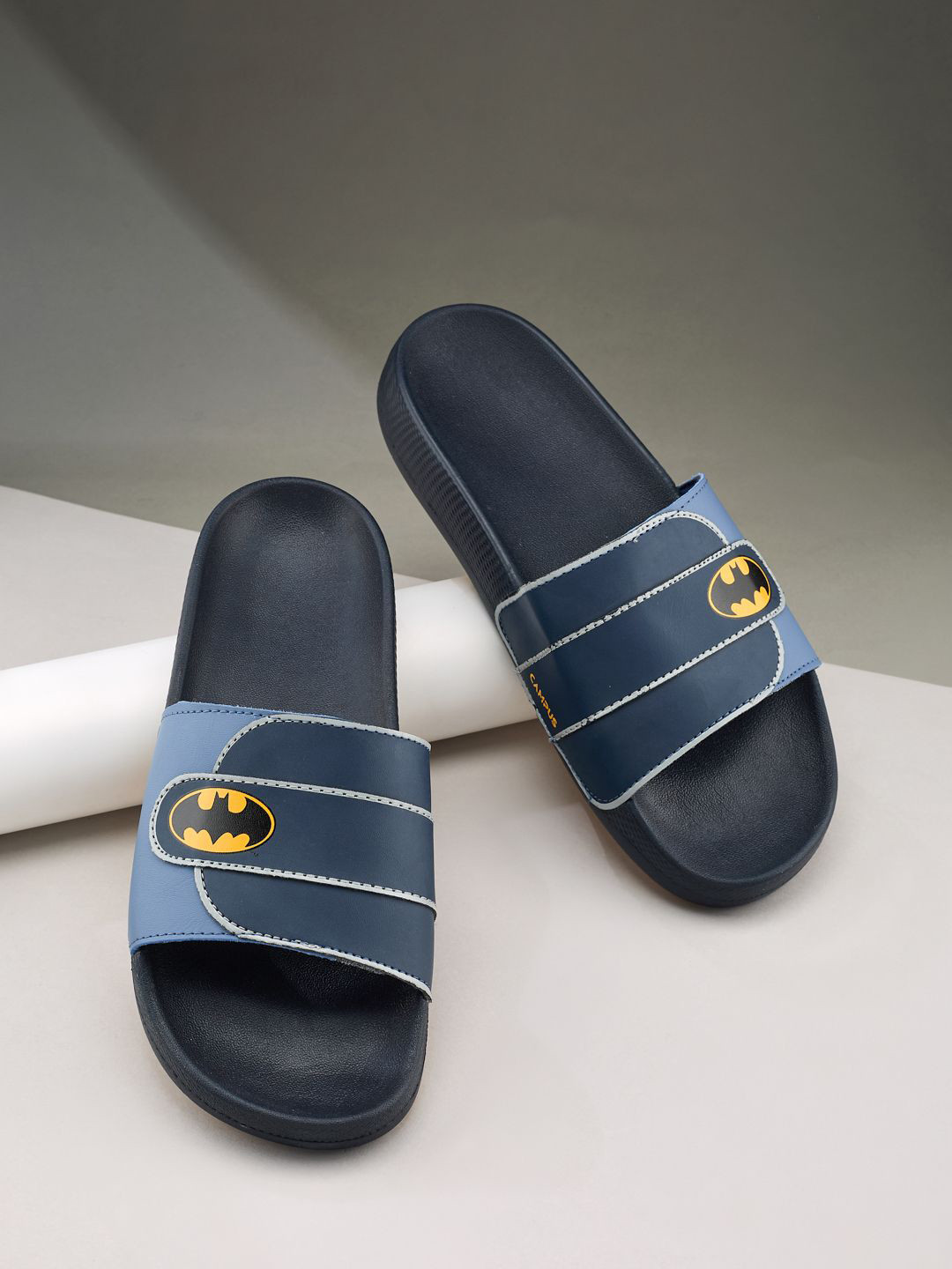 

Campus Men Printed Sliders, Navy blue