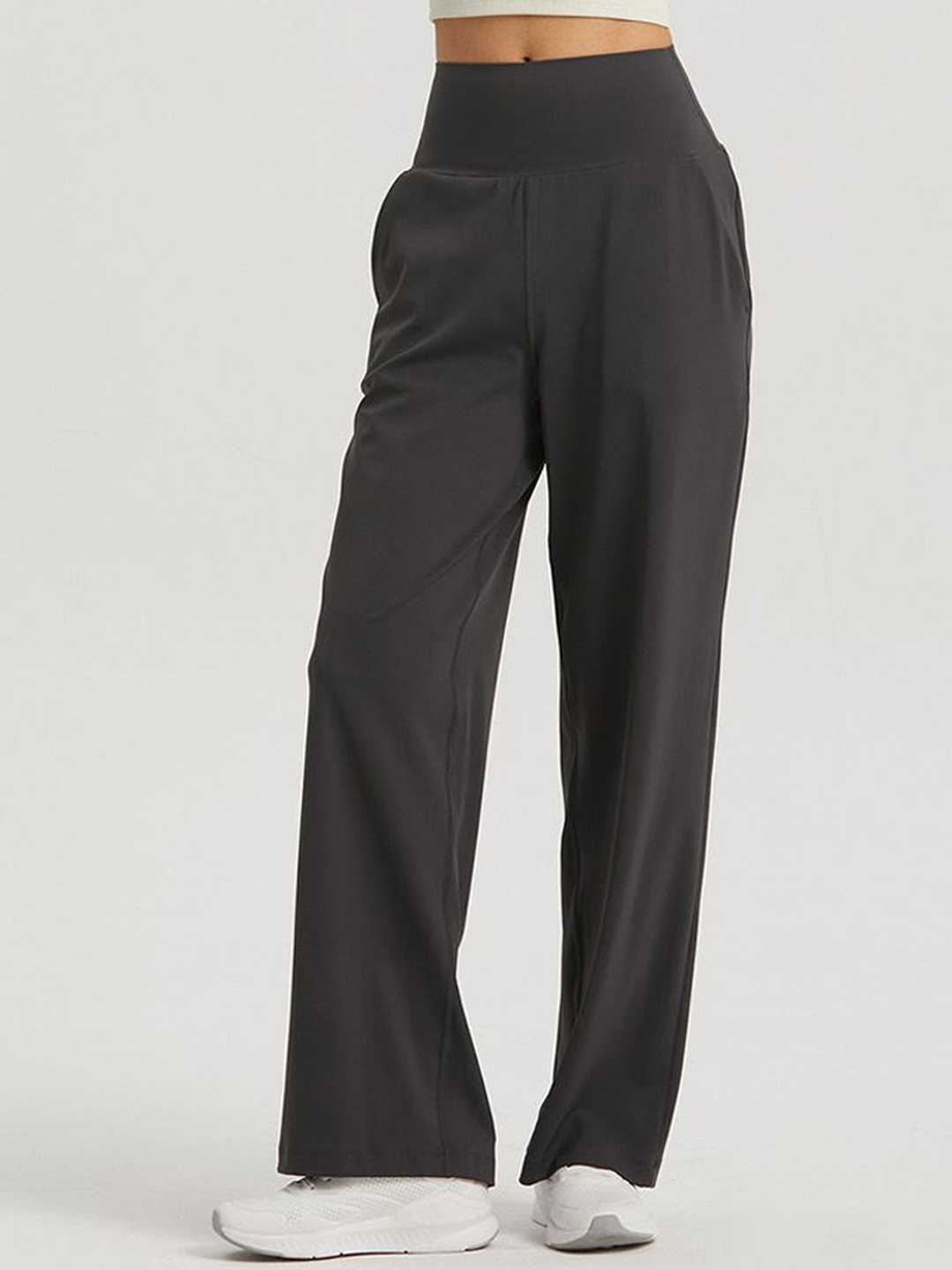 

StyleCast Women Straight Fit Track Pants, Grey