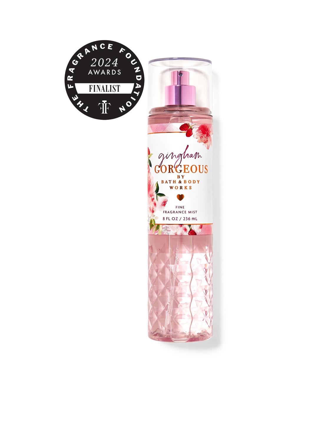 

Bath & Body Works Women Gingham Gorgeous Fine Fragrance Mist - 236 ml, Pink
