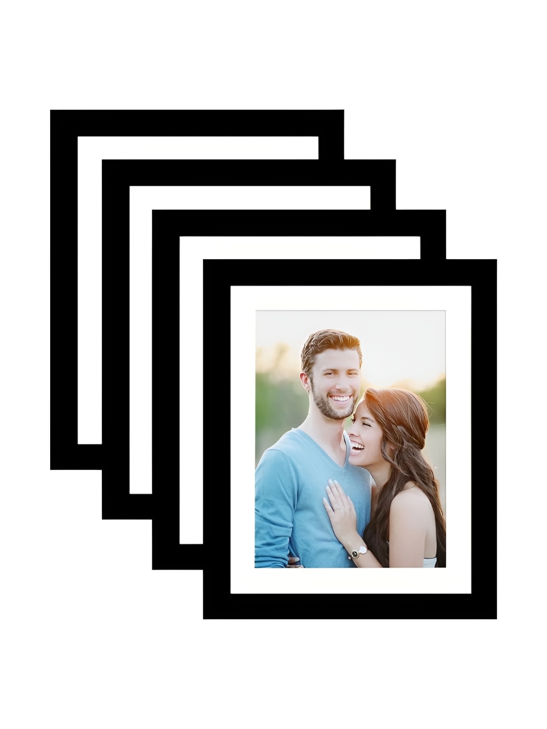 

Art Street Black 2 to 4 Pieces Wood Wall Photo Frames