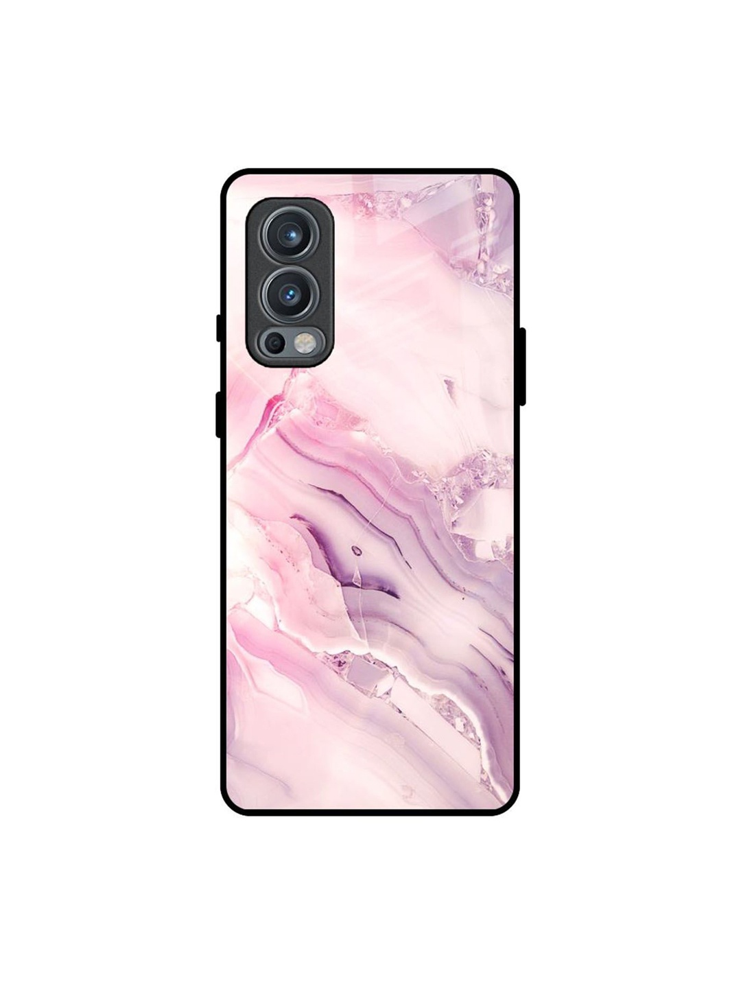 

QRIOH Diamond Pink Gradient Printed Oneplus Nord 2 Back Case