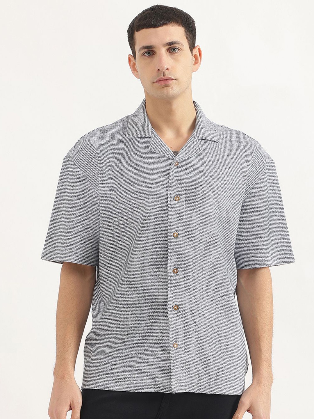 

United Colors of Benetton Men Opaque Casual Shirt, Blue