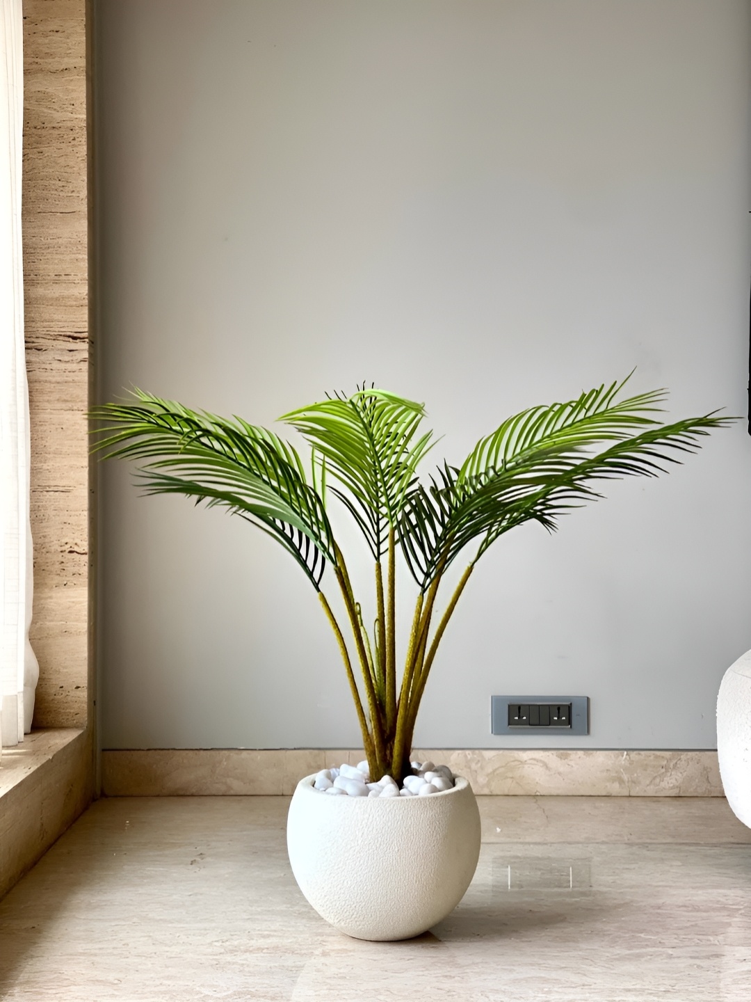 

Mason Home Green & Brown Areca Palm Artificial Plant