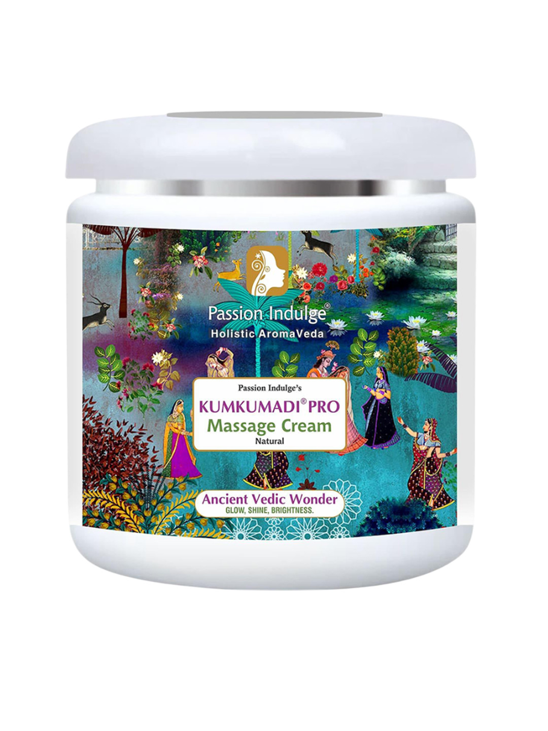 

Passion Indulge Kumkumadi Tailam Massage Cream With Saffron For Pigmentation - 500 g, White