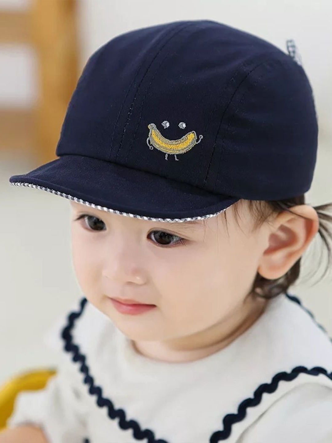 

Ziory Unisex Kids Embroidered Baseball Cap, Navy blue