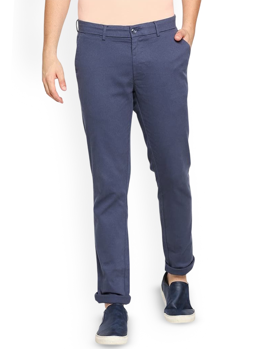 

Basics Men Comfort Trousers, Blue
